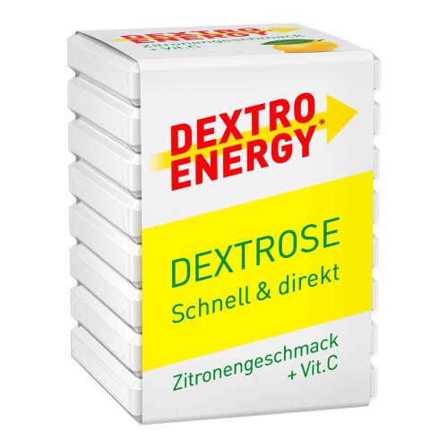 DEXTRO ENERGY Zitrone + Vitamin C Würfel