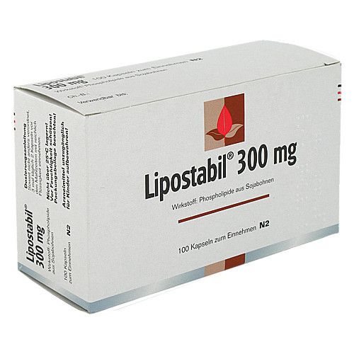 LIPOSTABIL 300 mg Hartkapseln