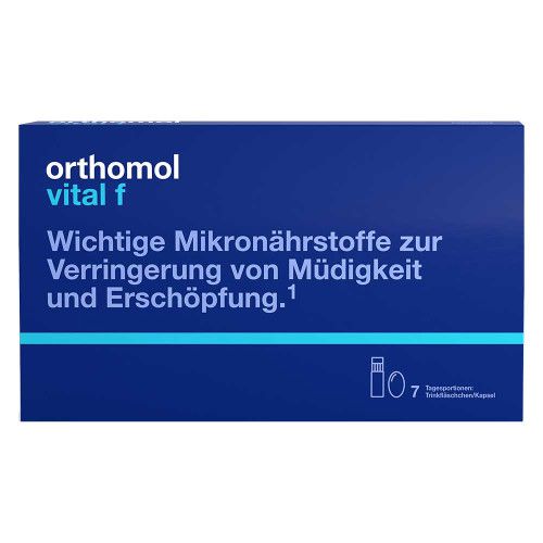 ORTHOMOL Vital F Trinkfläschchen/Kaps.Kombipack.