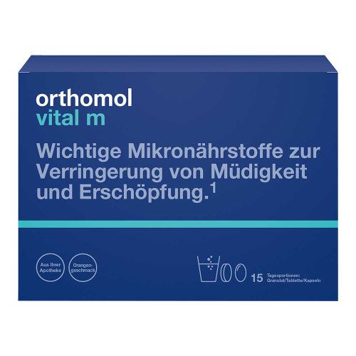 ORTHOMOL Vital M Granulat/Kap./Tabl.Kombipackung