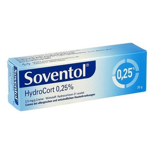 SOVENTOL Hydrocort 0,25% Creme
