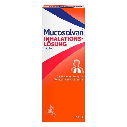 MUCOSOLVAN Inhalationslösung 15 mg Lsg.f.Vernebler