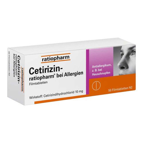 CETIRIZIN ratiopharm bei Allergien