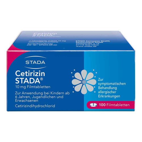 CETIRIZIN STADA 10 mg Filmtabletten