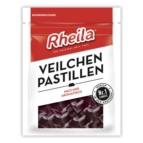 RHEILA Veilchen Pastillen mit Zucker