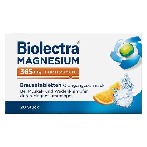 BIOLECTRA Magnesium 365 mg fortissimum Orange