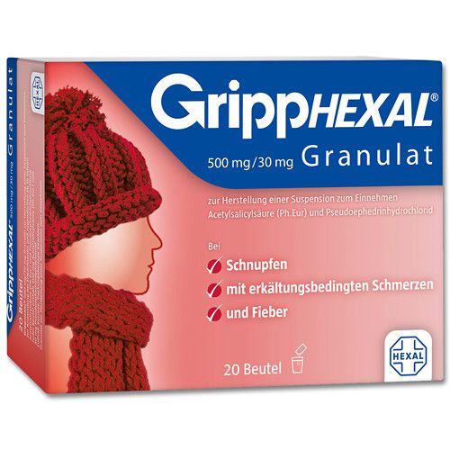 GRIPPHEXAL   500 mg/30 mg Gra.z.Herst.e.Susp.z.Einn.