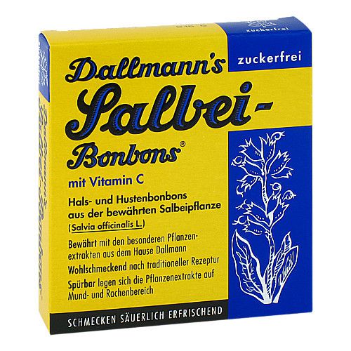 DALLMANN'S Salbei Bonbons zuckerfrei