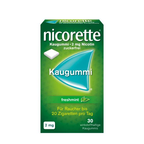 nicorette® Kaugummi 2 mg freshmint