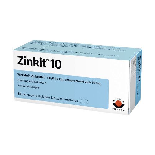 ZINKIT 10 überzogene Tabletten