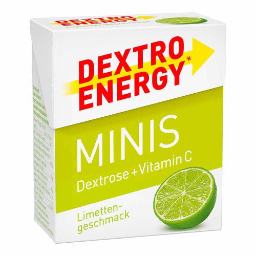 DEXTRO ENERGY Minis Limette + Vitamin C Täfelchen