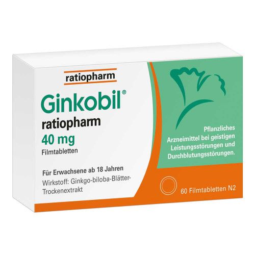 GINKOBIL-ratiopharm 40 mg Filmtabletten