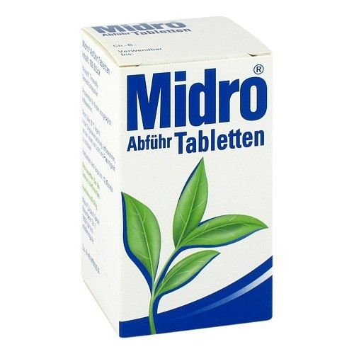 MIDRO Abführ Tabletten