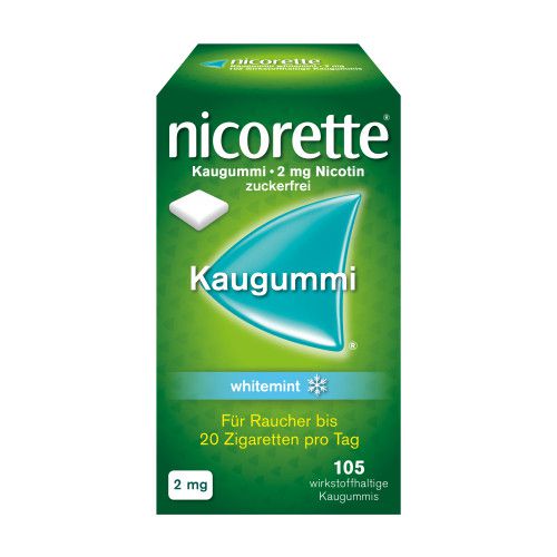 NICORETTE Kaugummi 2 mg whitemint