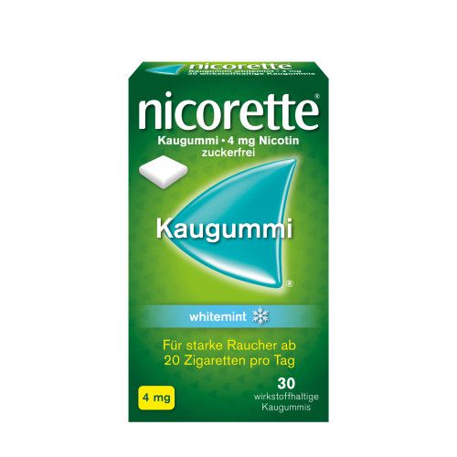 nicorette® Kaugummi 4 mg whitemint