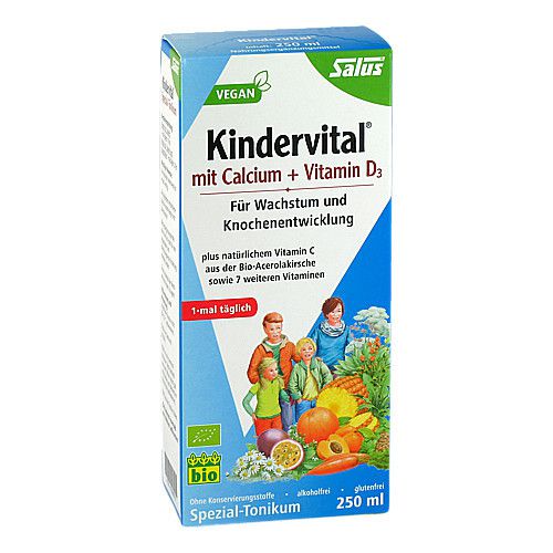 KINDERVITAL mit Calcium+D3 Tonikum Bio Salus