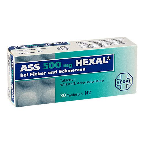 ASS 500 HEXAL Tabletten
