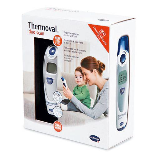 THERMOVAL duo scan Fieberthermometer f.Ohr+Stirn