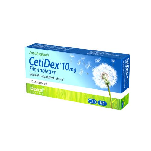 CETIDEX 10 mg Filmtabletten