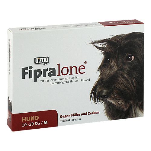FIPRALONE 134 mg Lsg.z.Auftropf.f.mittelgro.Hunde