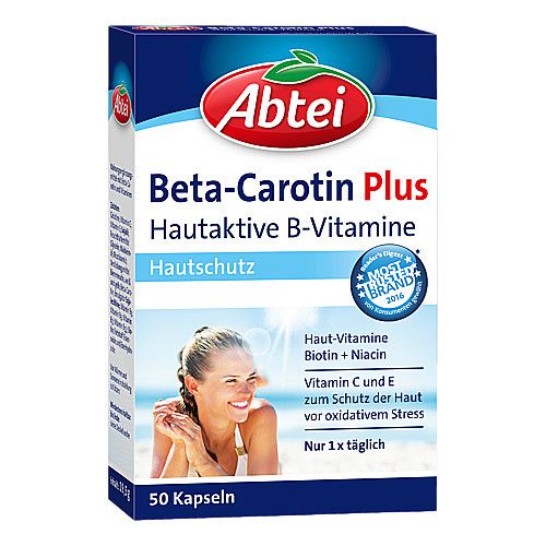ABTEI Beta-Carotin Plus Hautaktive B-Vitamine Kps.
