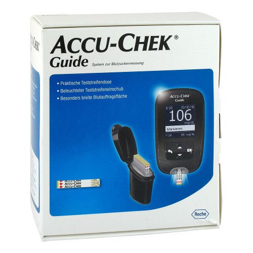 ACCU-CHEK Guide Blutzuckermessgerät Set mg/dl