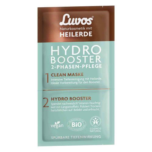 LUVOS Heilerde Hydro Booster&Clean Maske 2+7,5ml