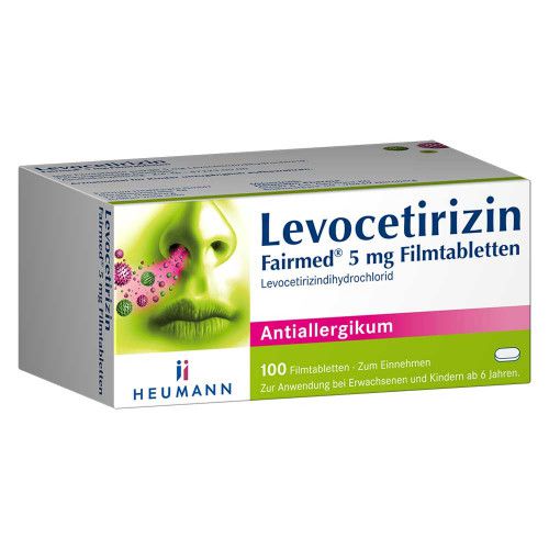 LEVOCETIRIZIN Fairmed 5 mg Filmtabletten