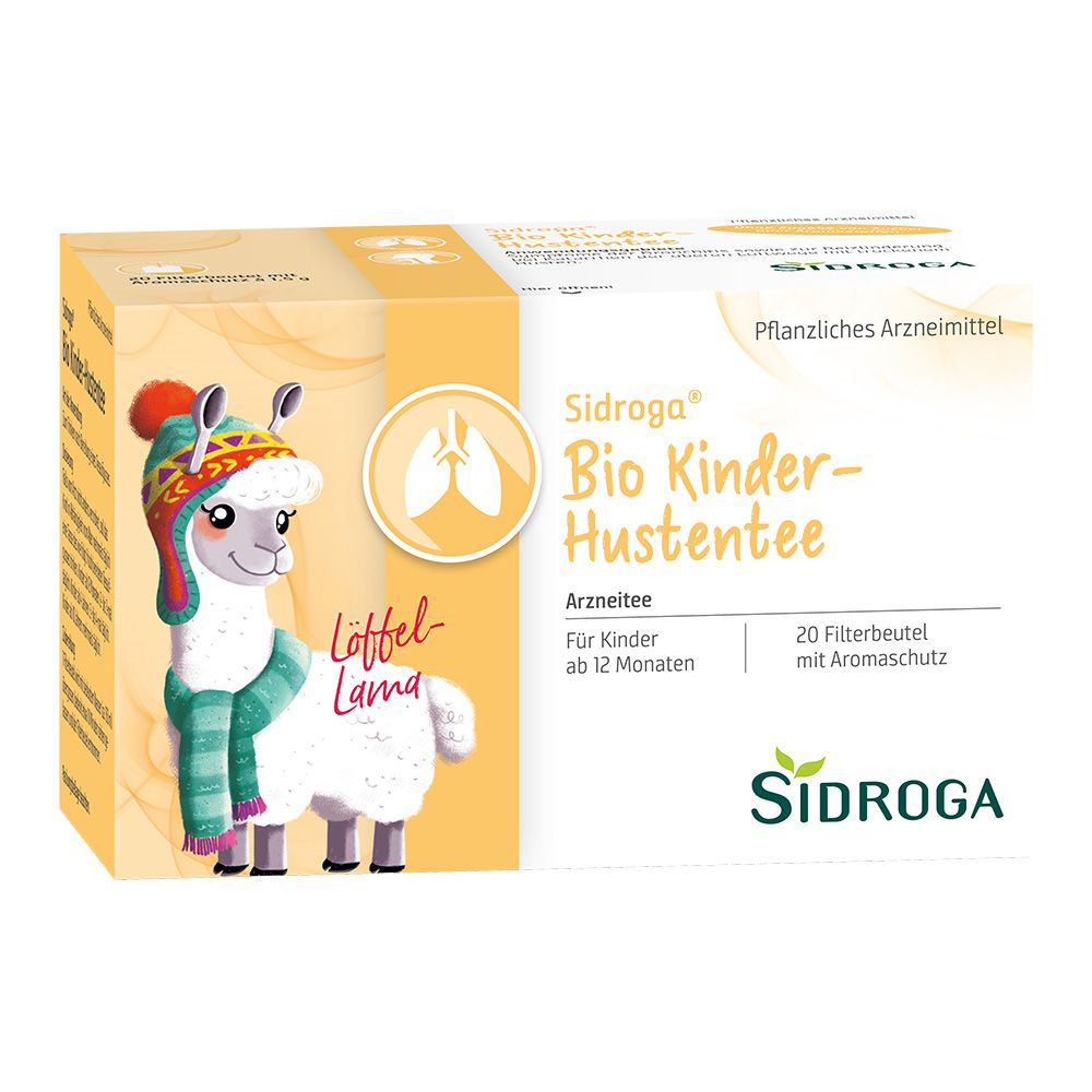 SIDROGA Bio Kinder-Hustentee Filterbeutel 30 g