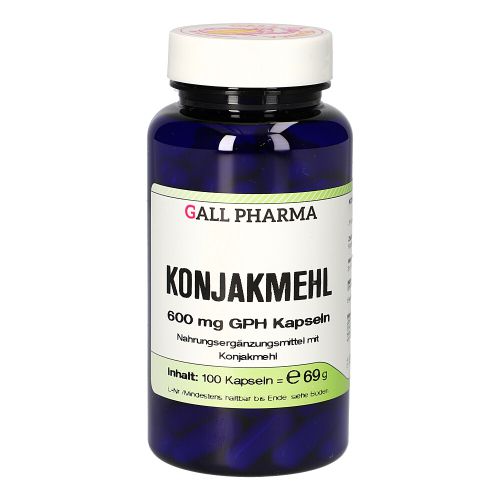KONJAKMEHL 600 mg Kapseln 100 SGP