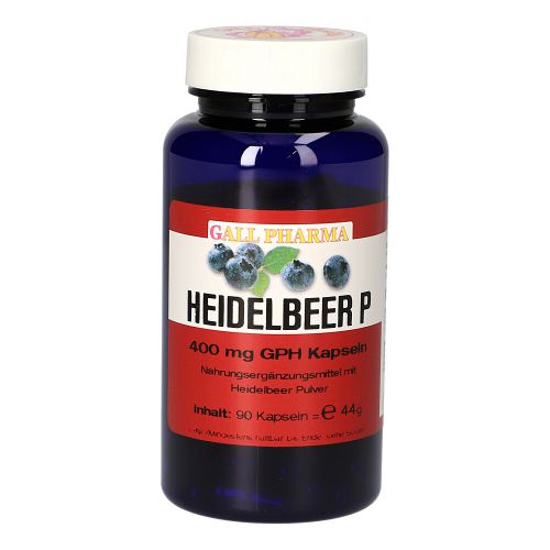 HEIDELBEER P 400 mg Kapseln 90 SGP