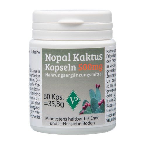 NOPAL Kaktus 500 mg Kapseln 60 SGP