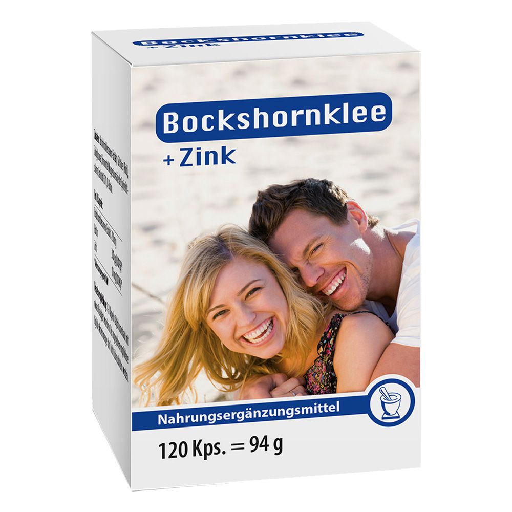 BOCKSHORNKLEE+ZINK Kapseln 120 SGP