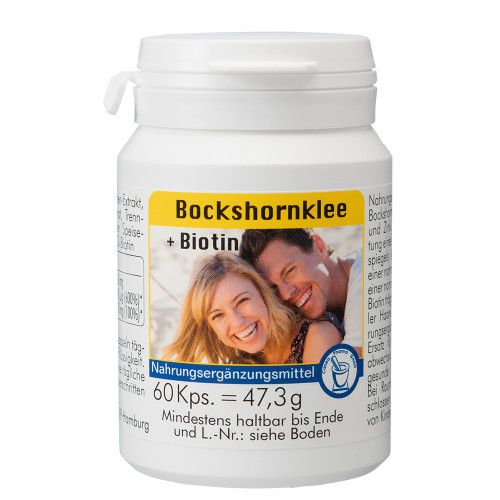 BOCKSHORNKLEE+BIOTIN Kapseln 60 SGP