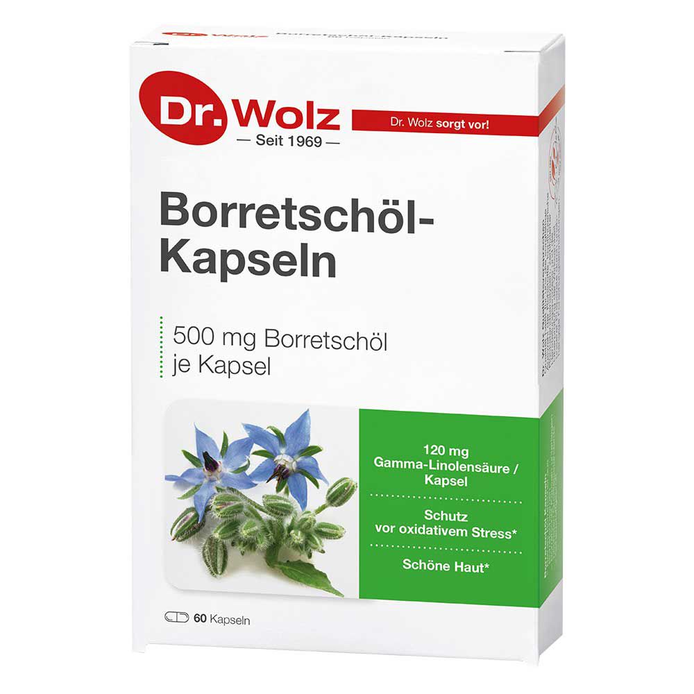 BORRETSCHÖL KAPSELN Dr.Wolz 60 SGP 11