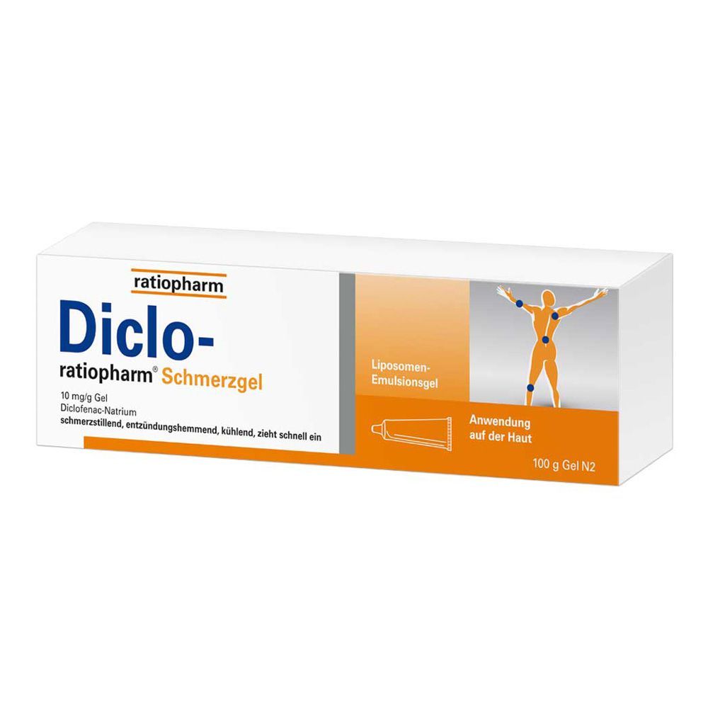 DICLO ratiopharm Schmerzgel - bei Schmerzen 100 g