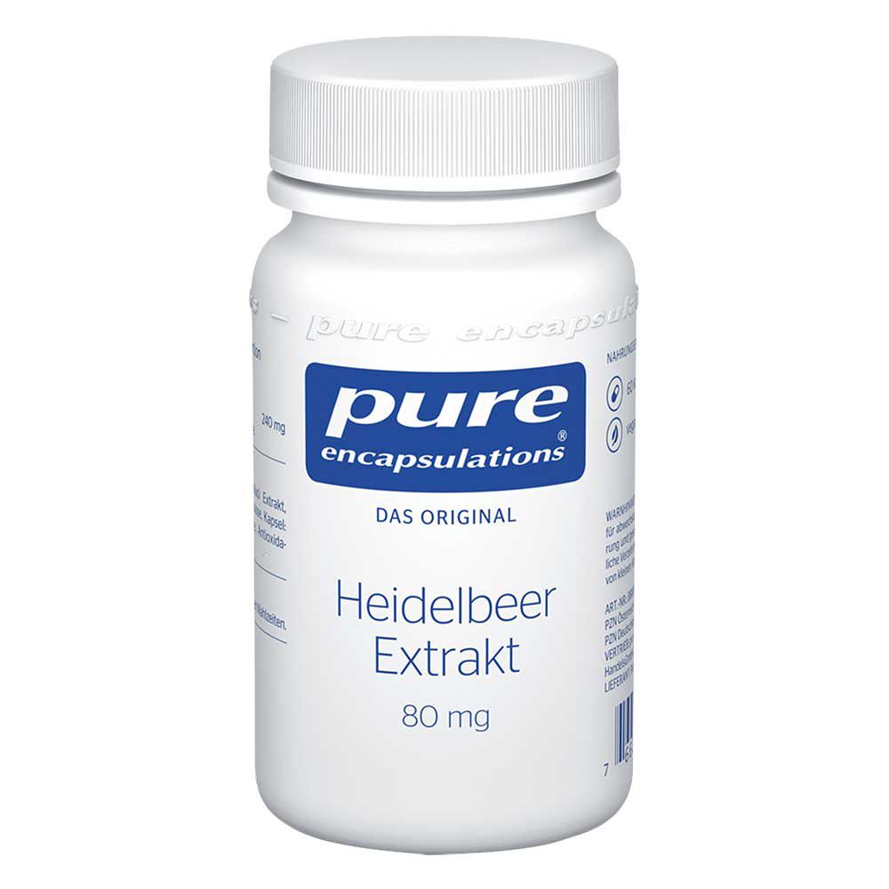 PURE ENCAPSULATIONS Heidelbeer Extrakt 80 mg Kaps. 60 SGP BB8E6A