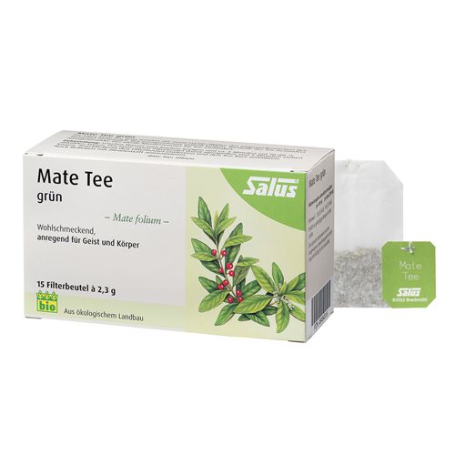 MATE TEE grün Kräutertee Mate folium Bio Salus 15 SGP 01001310