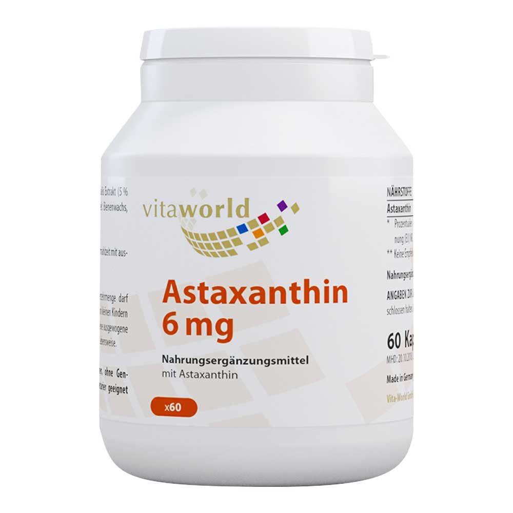 ASTAXANTHIN 6 mg Kapseln 60 SGP