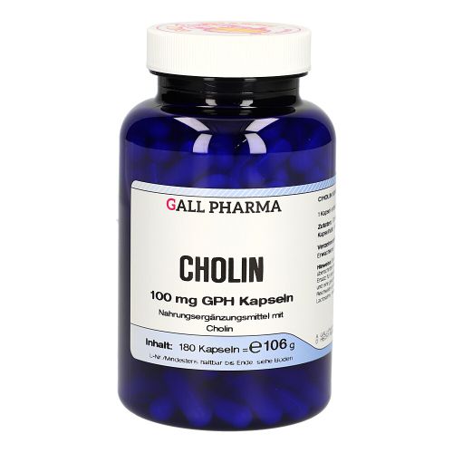 CHOLIN 100 mg GPH Kapseln 180 SGP