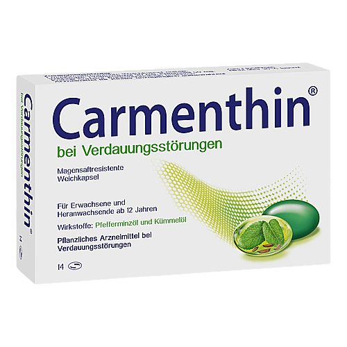 CARMENTHIN bei Verdauungsstörungen msr.Weichkaps. (14 St) | Sparmed