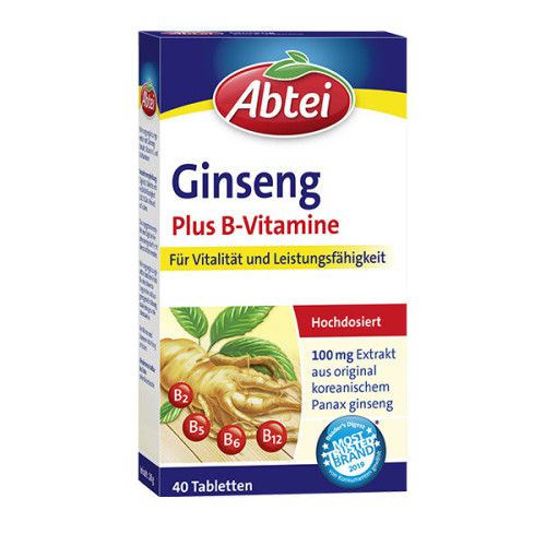 ABTEI Ginseng Plus B-Vitamine Tabletten 1 g 5000010280