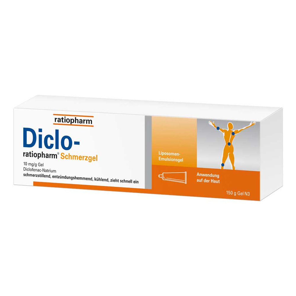 DICLO ratiopharm Schmerzgel - bei Schmerzen 150 g
