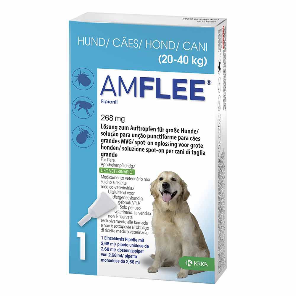 AMFLEE 268 mg Spot-on Lsg.f.große Hunde 20-40kg 3 St