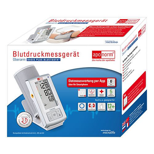 APONORM Blutdruckmessgerät Basis Plus BlueTooth OA 1 St 047282