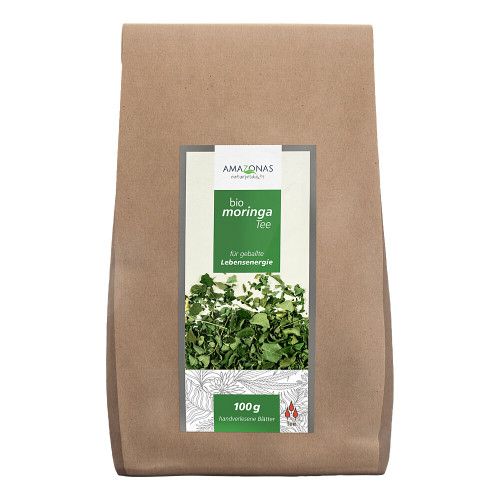 MORINGA 100% Bio Blätter-Tee pur 100 g 0155-201-B