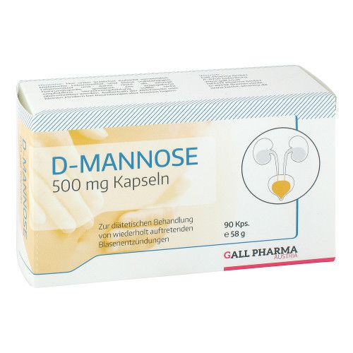 D-MANNOSE 500 mg GPH Kapseln 90 SGP