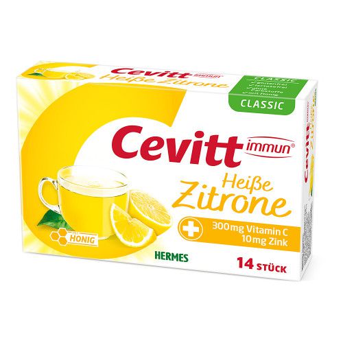 CEVITT immun heiße Zitrone classic Granulat 14 St 16041