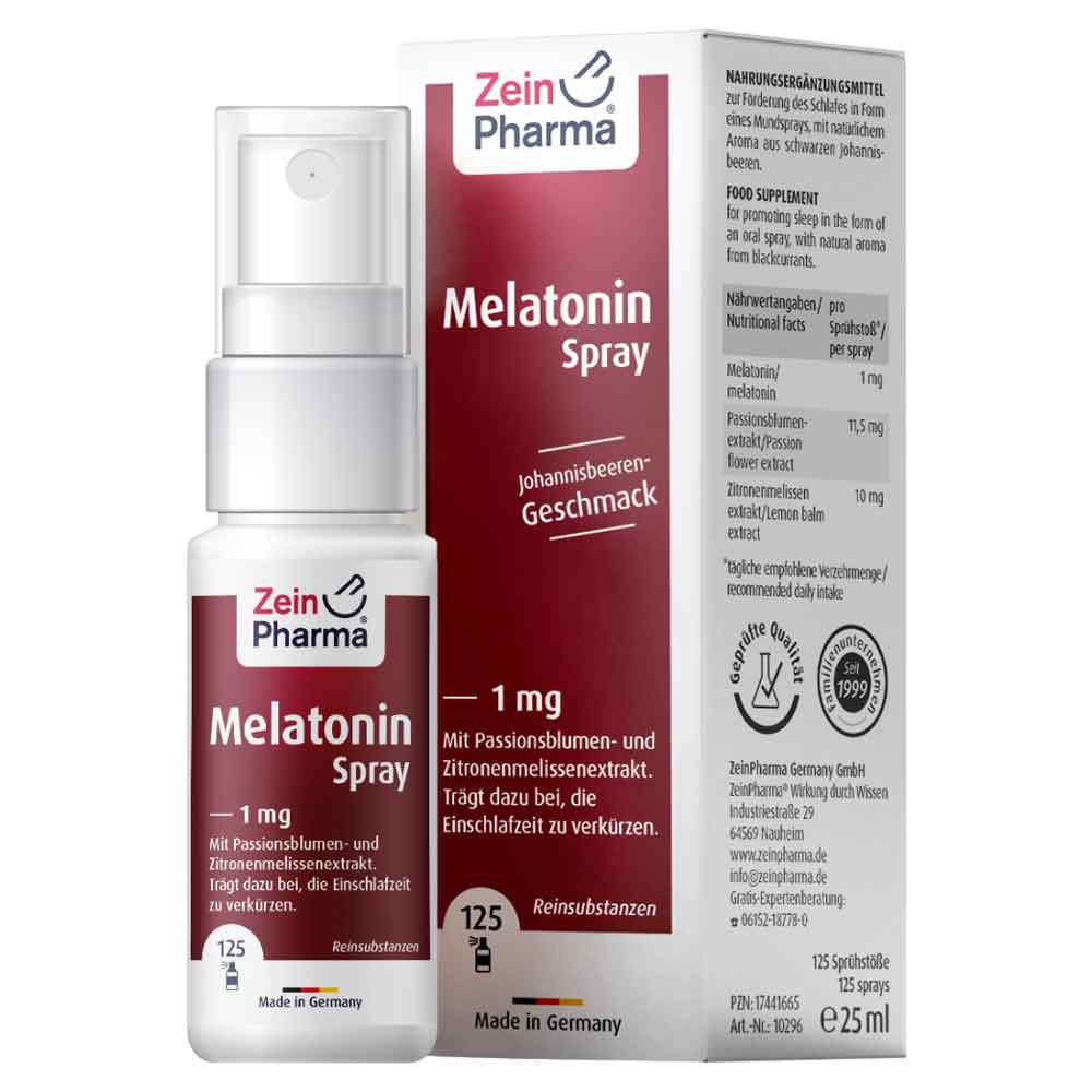 MELATONIN 1 mg Spray 25 SGP 10296